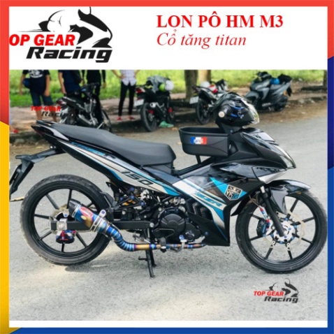 Lon Pô AHM M3 Kèm Tiêu Tiện CNC Hàng Loại 1