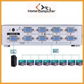 Bộ chia VGA 1 ra 2, 1 ra 4, 1 ra 8 hàng chuẩn chất lượng.Bảo hành 6 tháng - Home Computer