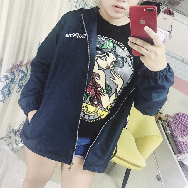 Áo khoác dù 2 lớp