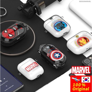 Marvel Official Clear case for Galaxy Buds / buds Plus / AirPods 1 / AirPods 2 / AirPods Pro