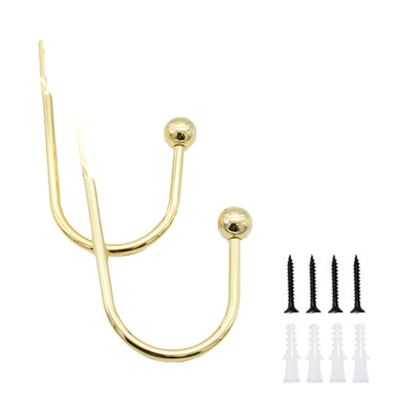 Móc Treo Rèm Cửa Hình Chữ U Bằng Hợp Kim Nhôm Cao Cấp