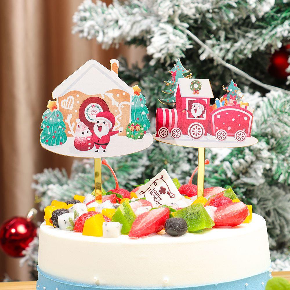 YNATURAL Phụ Kiện Trang Trí Giáng Sinh / Đám Cưới Bằng Acrylic Kiểu Mới 2022