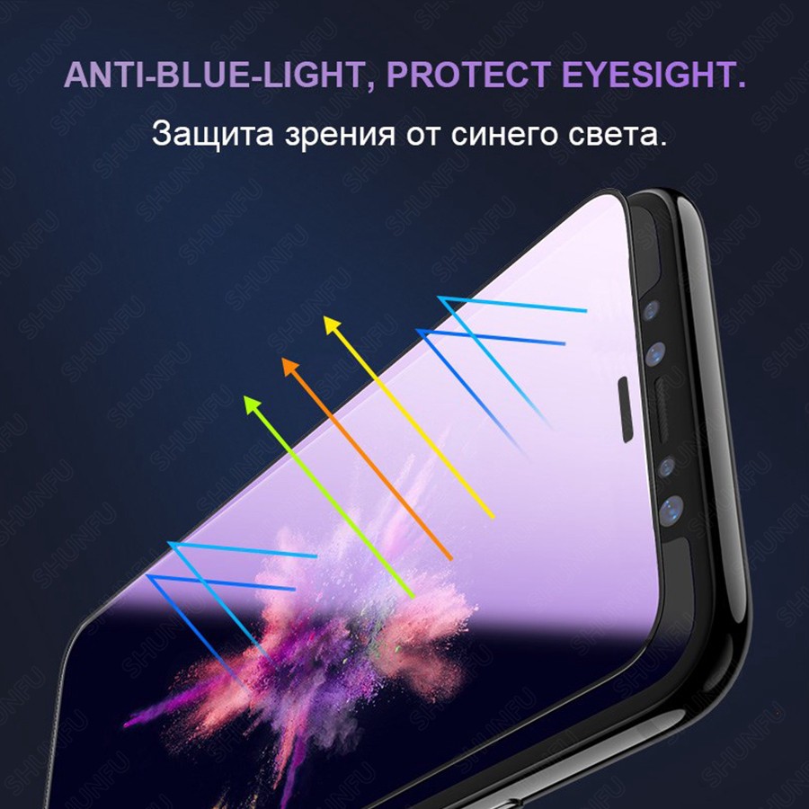 Kính Cường Lực Chống Ánh Sáng Xanh Cho OPPO F9 F11 A5S A12 A15 A15S A16 A16K A16E A31 A33 A52 A53 A54 A55 A57 A74 A76 A77 A91 A92 A93 A94 A95 A96 A5 A9 2020 Reno 3 4 4F 5 5F 6 7 8 Pro