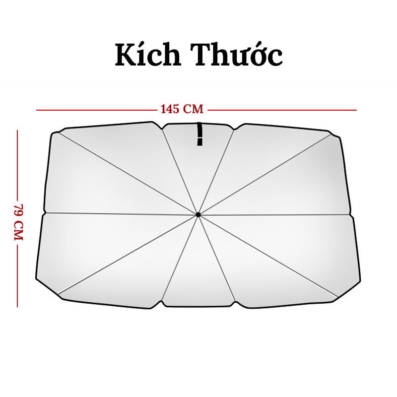 giúp hạ nhiệt 20-30 độ, phù hợp với tất cả các dòng xe gia đình