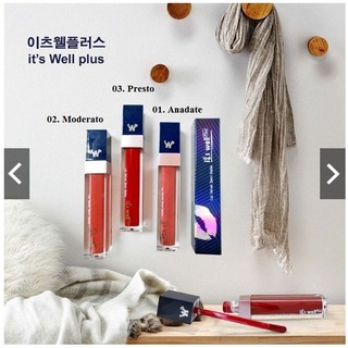 Son Kem Lì It's Well Plus Lip Velvet Semi Matte