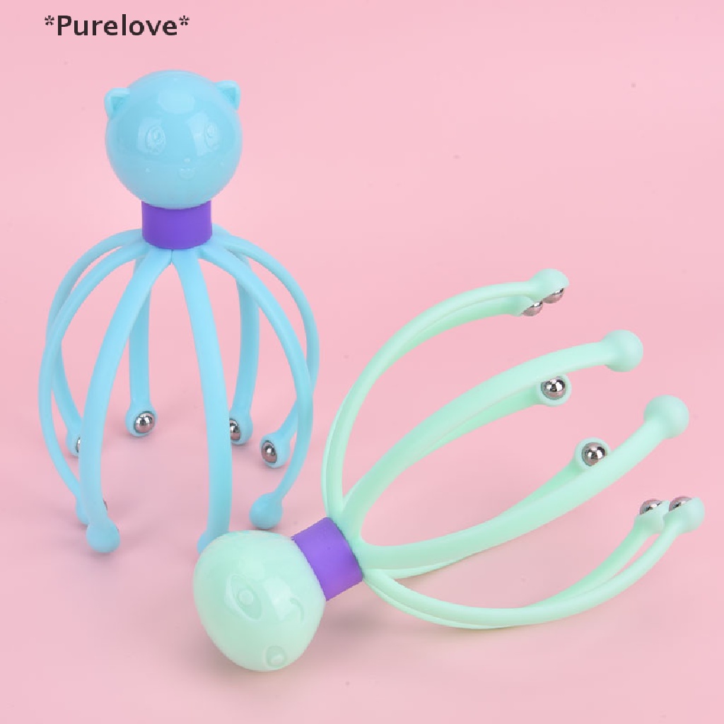 1 Dụng Cụ Mát Xa Đầu Hình Đầu Bạch Tuộc Giúp Giảm Căng Thẳng Hiệu Quả