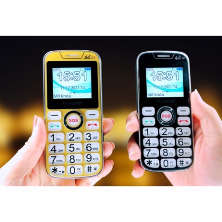 {FREE SHIP} Điện Thoại Masstel Fami 60 4G Hàng chính hãng- Số To - Chữ To MSP 021