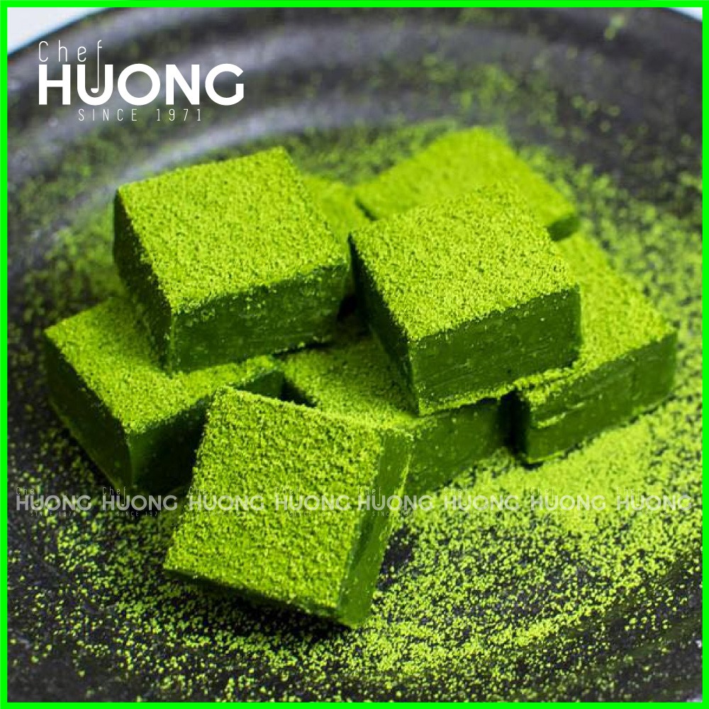 [Chuẩn Nhật] Socola tươi Nama Chocolate Matcha - Sô cô la vị trà xanh Nhật Bản - Chef Hương