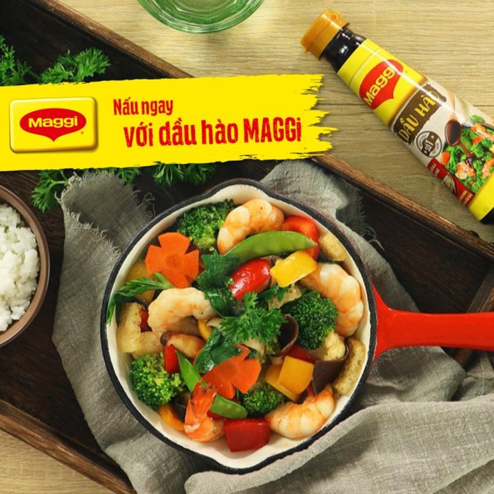 (HỎA TỐC) Dầu hào Maggi chai 820g