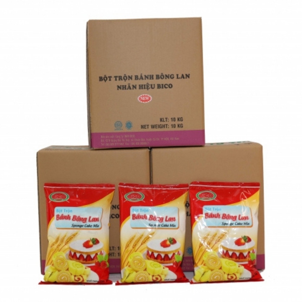 Bột làm bánh Bông Lan trộn sẵn Bico gói 1kg