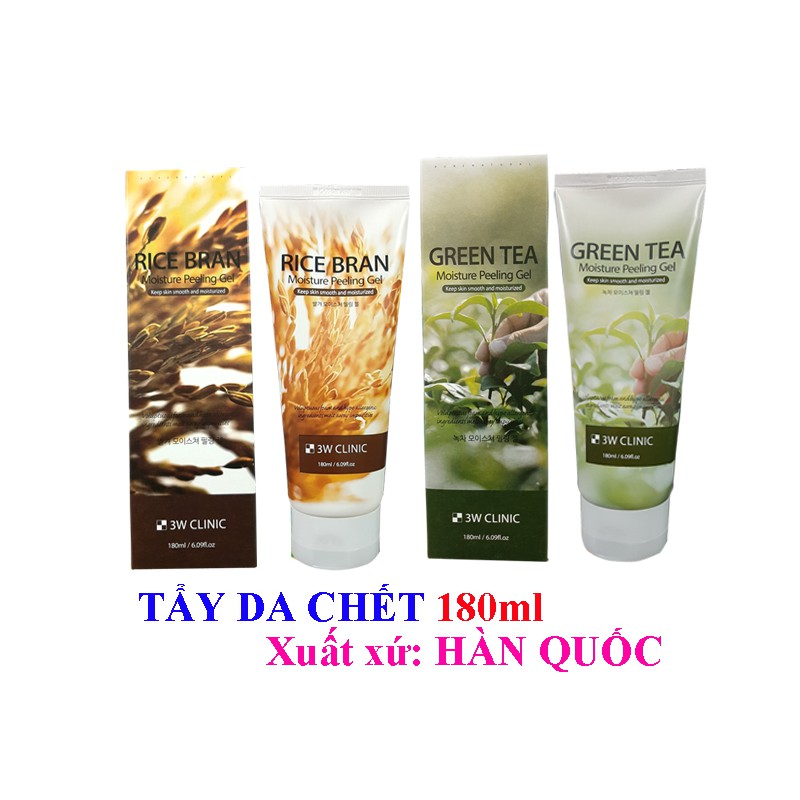 KEM TẨY DA CHẾT 3W CLINIC