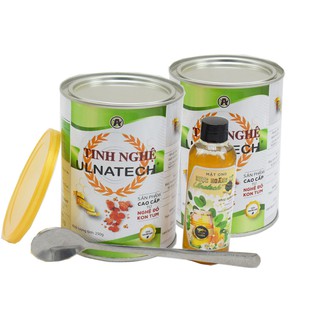 Combo 4 lon Tinh nghệ Ulnatech - Chuyên hỗ trợ dạ dày, viêm loét, đẹp da, phụ nữ sau sinh