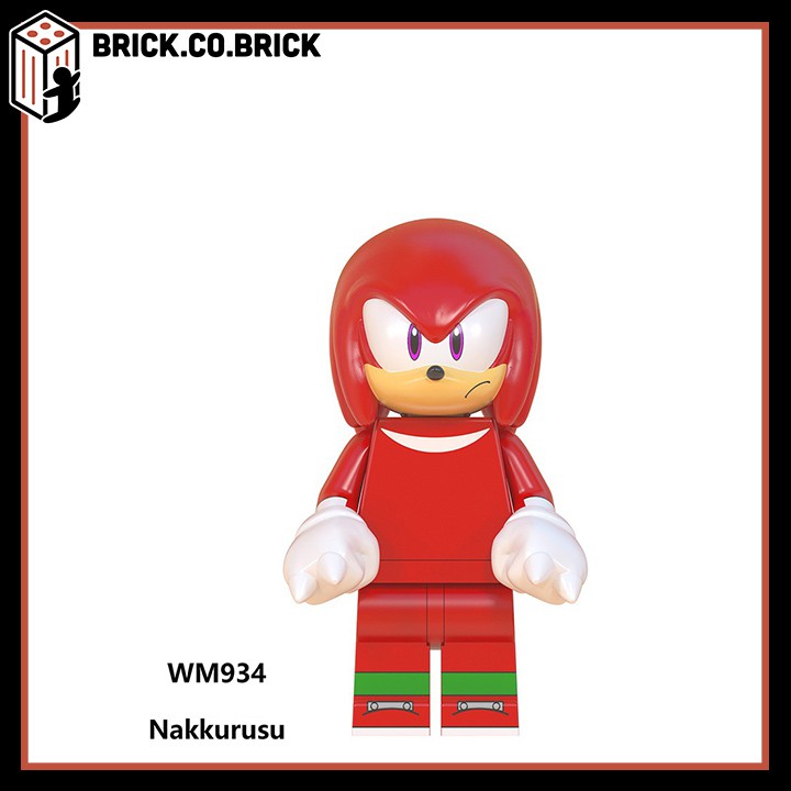 WM6086 - Đồ chơi lắp ráp minifigure nhân vật những người bạn của Sonic trong tựa game Sonic The Hedgehog