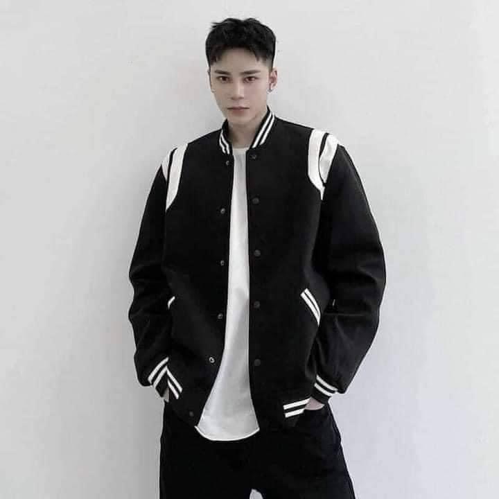 Áo khoác Bomber unisex nam nữ freesize chất nỉ ngoại dày dặn may kĩ mẫu hot 2022 (ảnh thật)