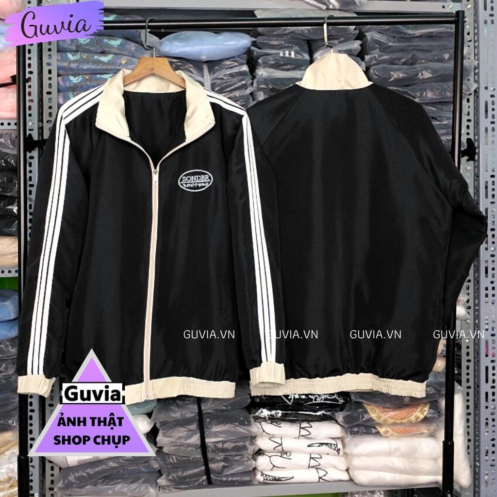 Áo Khoác Dù SONDBR Lớp Form Rộng Nam Nữ Unisex, Áo Gió Bomber Bóng Chày Chống Nắng Ulzzang GUVIA