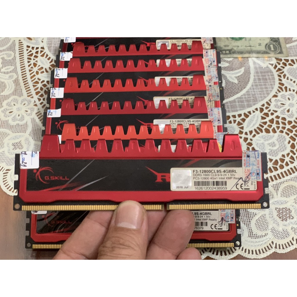 Ram - DDR3 - 4G - Bus 1333/1600/1866/2400 Kingmax,Kington Fury,Gkill,Team,Corsair Tản Nhiệt... - Vi Tính Bắc Hải