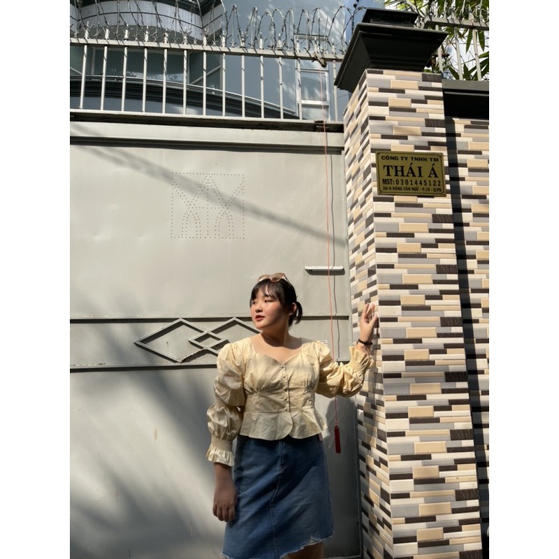 CHÂN VÁY A-LINE MÀU XANH | BigBuy360 - bigbuy360.vn