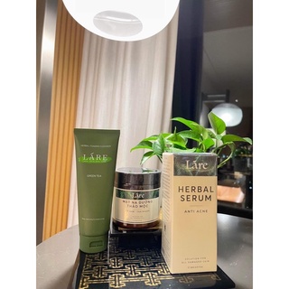 Combo thanh dược láre ( serum láre 80ml, bột mask 120gr, sữa rửa mặt 120ml)