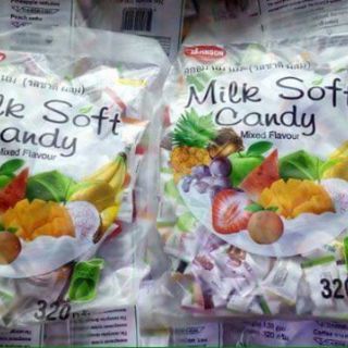 Kẹo sữa trái cây milk soft candy Thái Lan