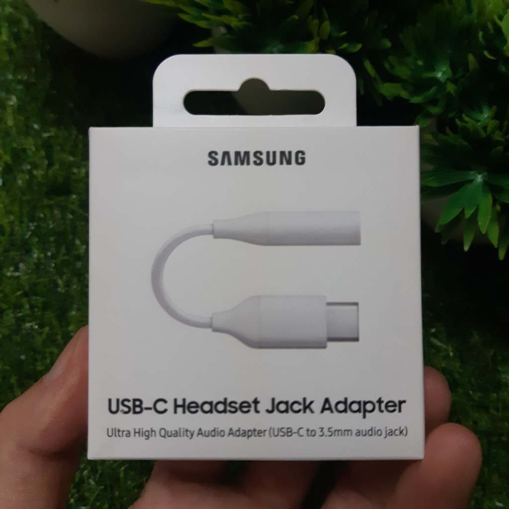 Cáp Chuyển Đổi Samsung Type C Sang Jack 3.5mm Chính Hãng (Usb-C to 3.5mm Audio Jack), Nguyên Seal, Bảo Hành Hãng