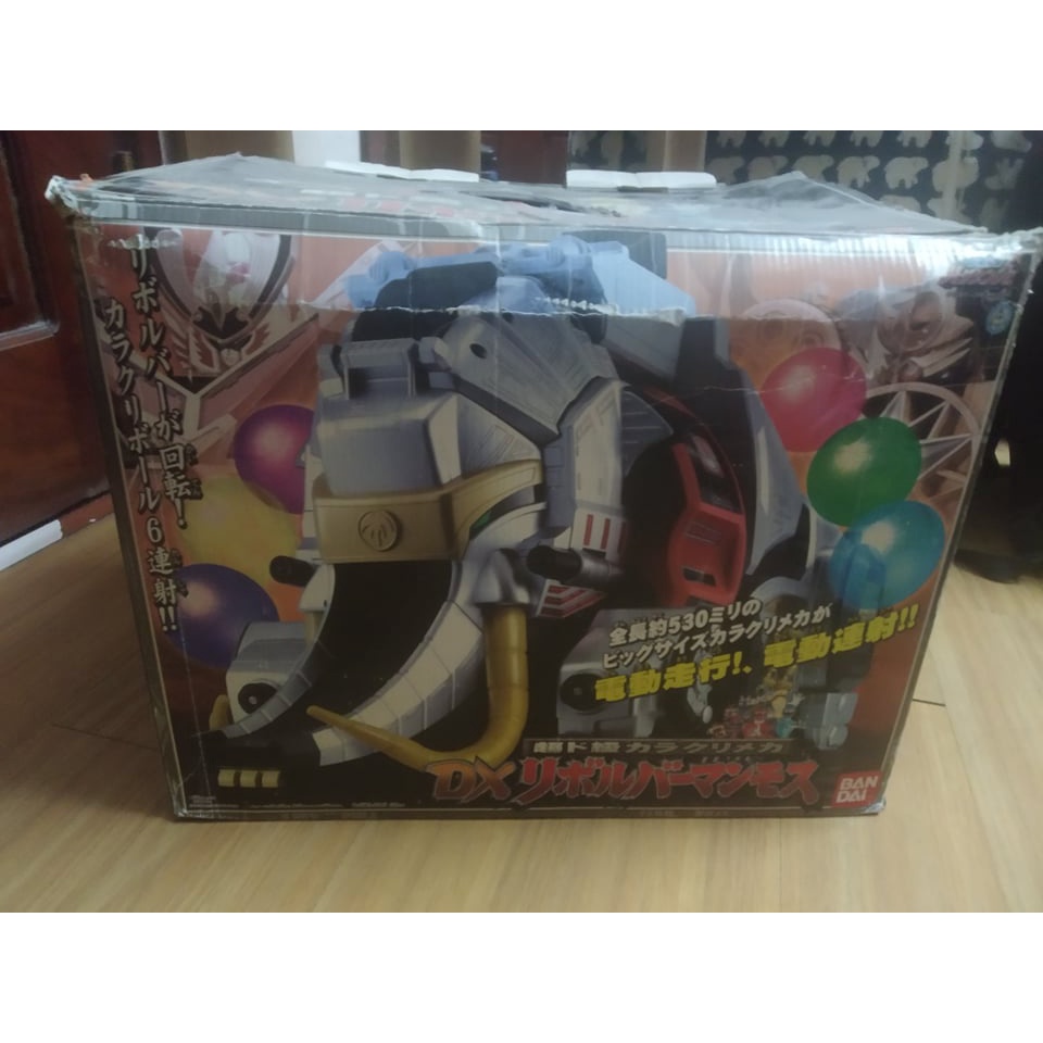 Đồ chơi mô hình robo DX Revolver Mammoth - Ninpuu Sentai Hurricanger/Power Ranger Ninja Storm