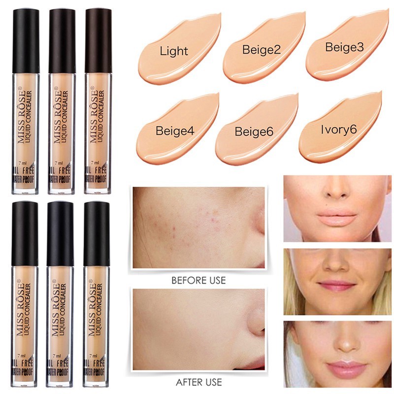 Kem che khuyết điểm MISS ROSE có độ che phủ cao dành cho mọi màu da | BigBuy360 - bigbuy360.vn
