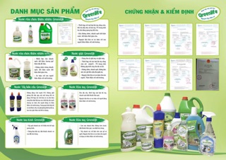 Nước rửa chén Greenlife