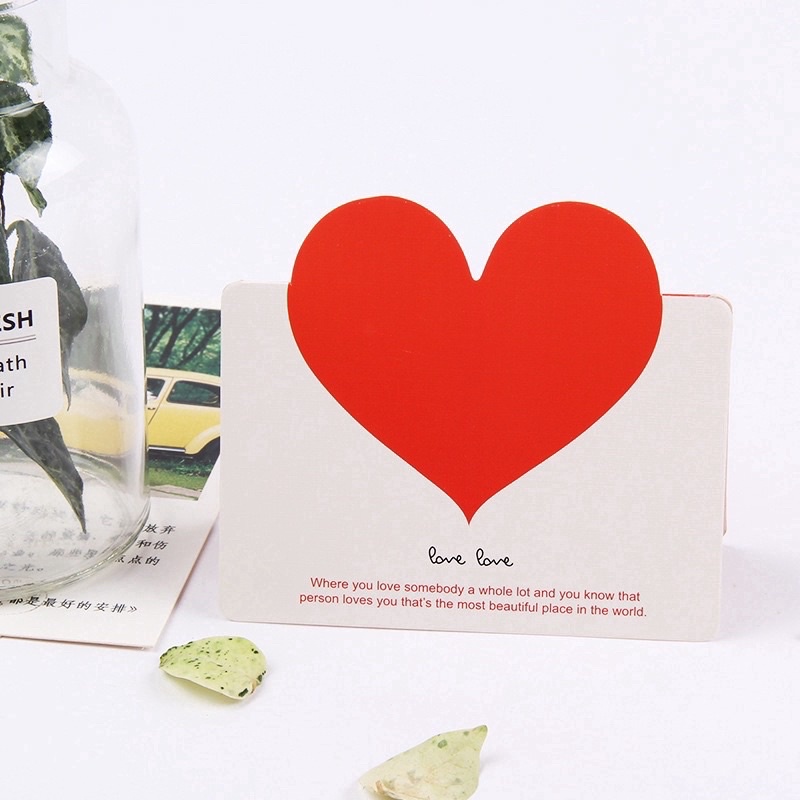 Thiệp giấy, thẻ quà tặng, card chúc sinh nhật, valentine’s, thiệp tình yêu, 8/3