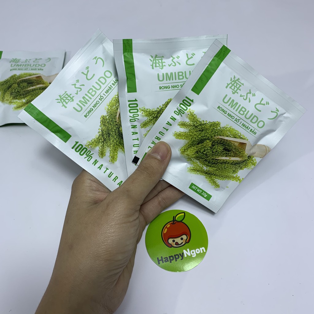 Rong Nho Tách Nước Umibudo cao cấp siêu giòn siêu ngon | BigBuy360 - bigbuy360.vn