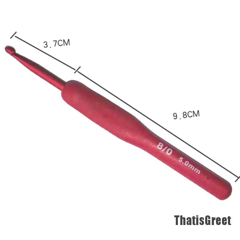 Bộ 9 Món Đồ Len Dệt Kim Nhôm Màu Đỏ