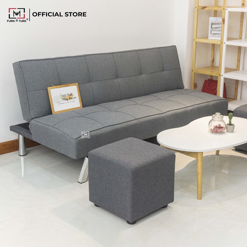 Ghế đôn đệm vuông nhiều màu thương hiệu MW FURNITURE