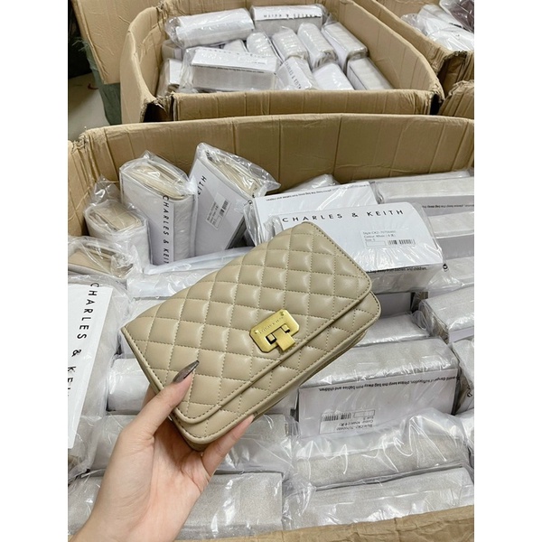 Túi xách nữ màu be