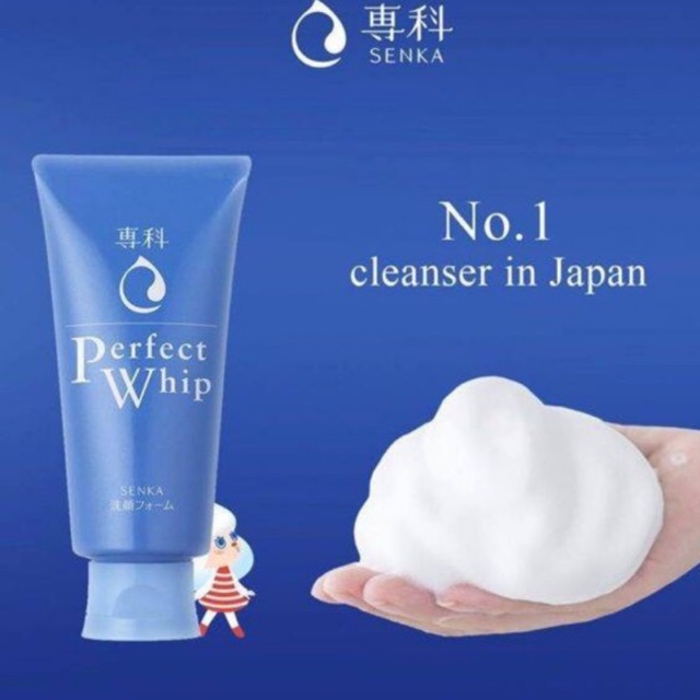 [ CHÍNH HÃNG] Sữa Rửa Mặt Collage Perfec Whip in Senka