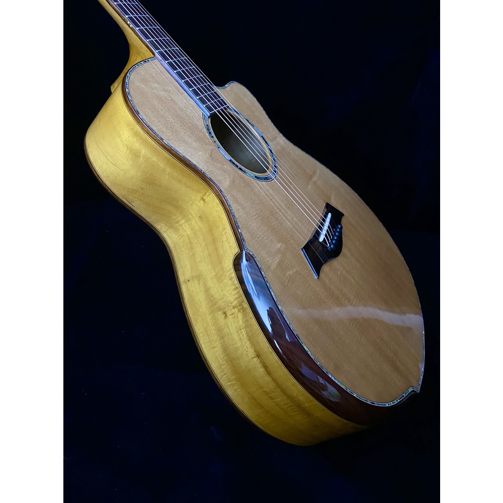 Đàn Guitar Custom Pro Mã ST-HM2 PigSkin Solid Chính Hãng ST.Real Guitar Sài Thành