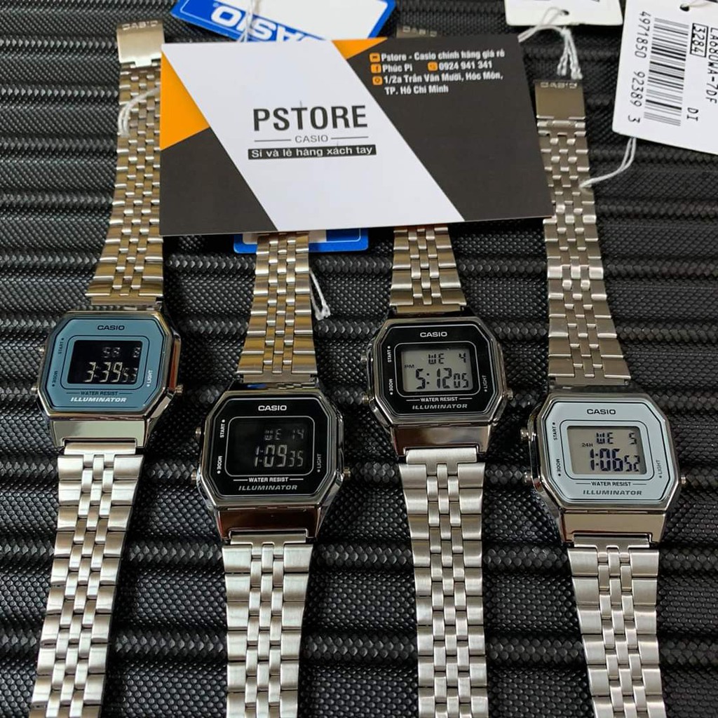Đồng hồ nữ Casio LA680 WA-1BDF- Hàng Chính hãng xách tay Nhật-ME_WATCH | BigBuy360 - bigbuy360.vn