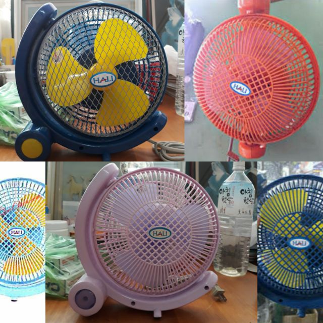 QUẠT ĐIỆN CÓC MẶT TRĂNG LƯỠI LIỀM MINI (NHỎ) HALI HM-4 GIÁ RẺ MỚI 100% (MỘT TRĂM PHẦN TRĂM)