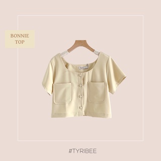 TYRIBEE - Áo croptop TN 2 túi