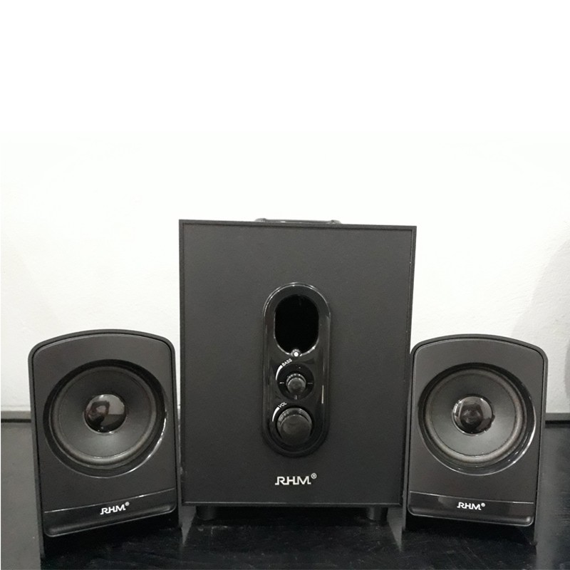 Loa Bluetooth - Loa Vi Tính RHM 2.1 RM240BT 20W (10W+5Wx2) - Hàng Chính Hãng Bảo Hành 12 Tháng