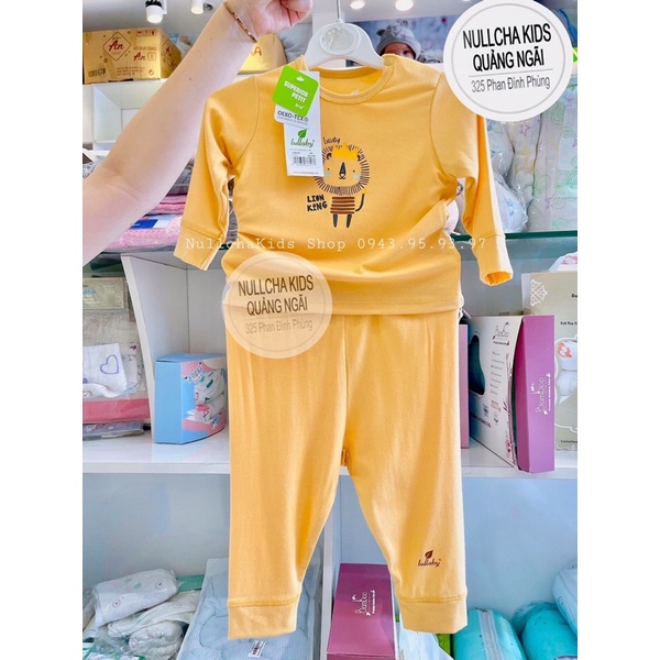 Bộ lullaby dài tay petit mẫu mới nhất bé trai