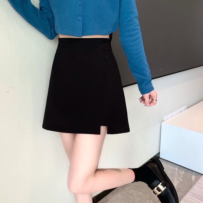 Chân váy chữ A eo cao dáng ngắn thiết kế quyến rũ trẻ trung hợp thời trang | BigBuy360 - bigbuy360.vn