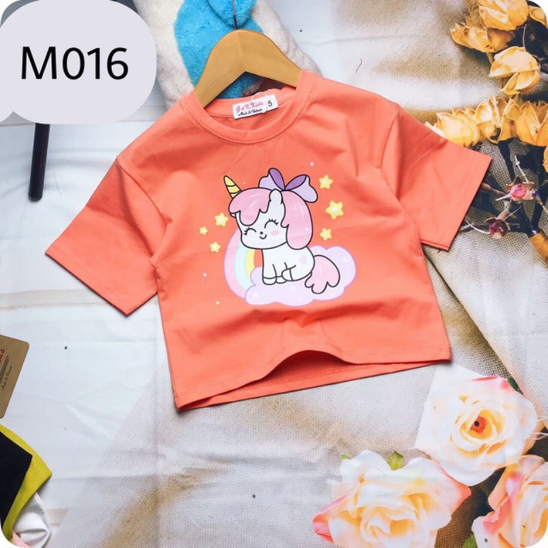 Áo croptop pony siêu cute cho gái yêu diện hè