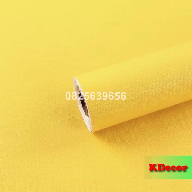 10m GIẤY DÁN TƯỜNG 1 MÀU- 10m decal dán tường màu trơn có keo sẵn