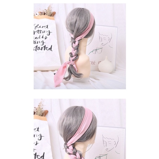 Khăn choàng cổ thắt nơ Khăn thắt nơ áo sơ mi trơn - Khanturban.vn