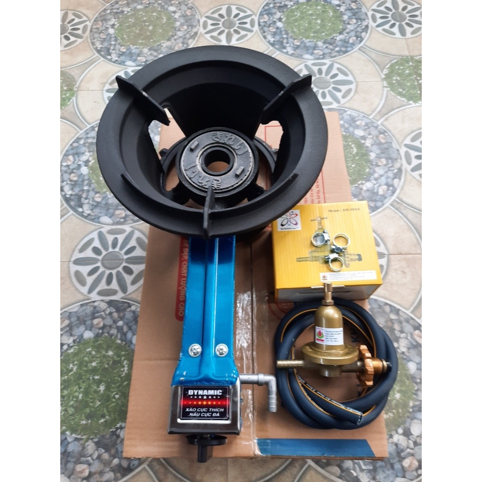 Bếp gas khè công nghiệp DYNAMIC DN-6A Công suất mạnh, Lửa xanh, Bảo hành chính hãng 12 tháng