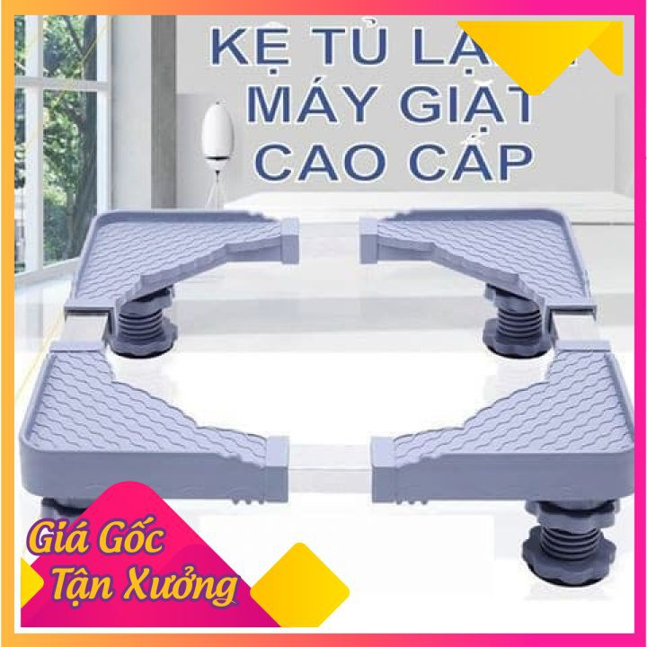 [HÀNG LOẠI 1]Chân Kê Máy Giặt Tủ Lạnh Đế Kê Chân Tủ Lạnh Máy Giặt Bằng Inox Đa Năng | BigBuy360 - bigbuy360.vn