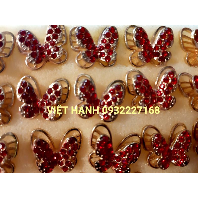 Hoa ghim nhí hình bướm hình hoa  - Trang phục Phụ kiện Hầu Đồng