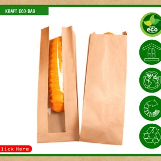 Combo 500 túi bánh mì có cửa sổ