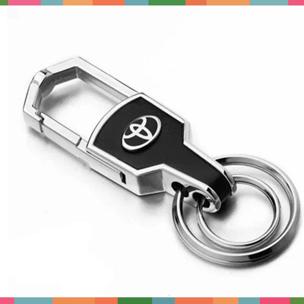 Móc chìa khóa ô tô - móc treo chìa khóa ô tô xe hơi full logo các hãng chất liệu inox sang trọng