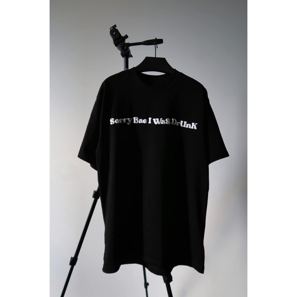 Áo thun unisex sorry bae basic tee phom rộng tay lỡ dành cho nam nữ shophienmai MT9