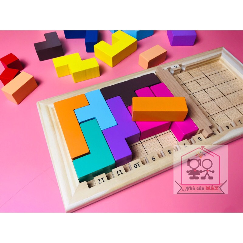 KATAMINO game trí tuệ với 1001 cách chơi cho bé